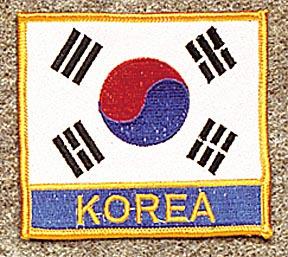 Korea Flag / Korea Patch